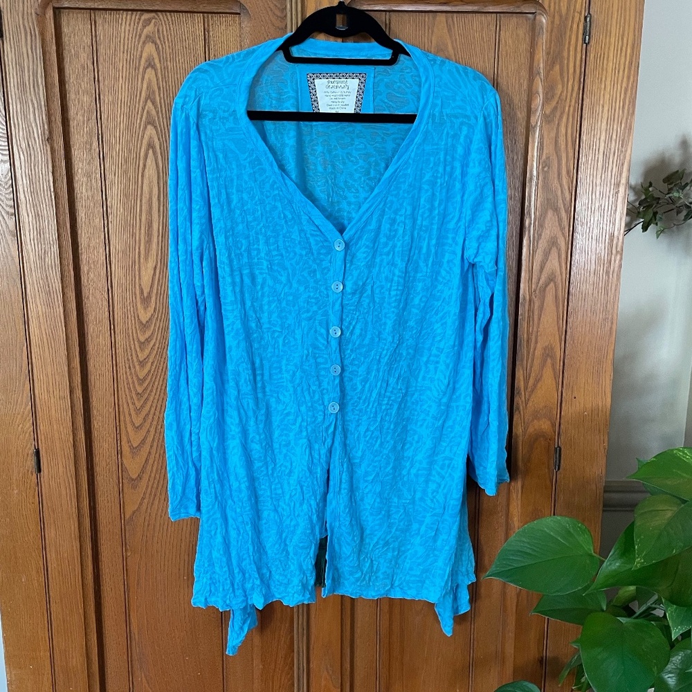 Cover up/cardigan by Produce Company NWOT